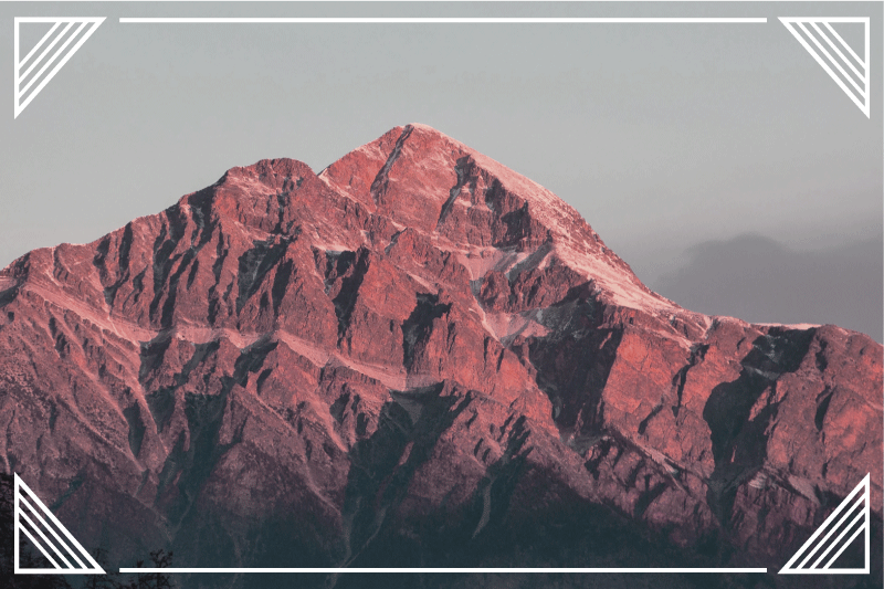 乙烯基餐垫山景宁静之美 - TenStickers