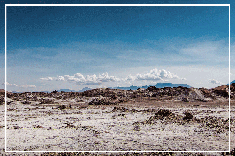 乙烯基餐垫沙漠风景场景 - TenStickers