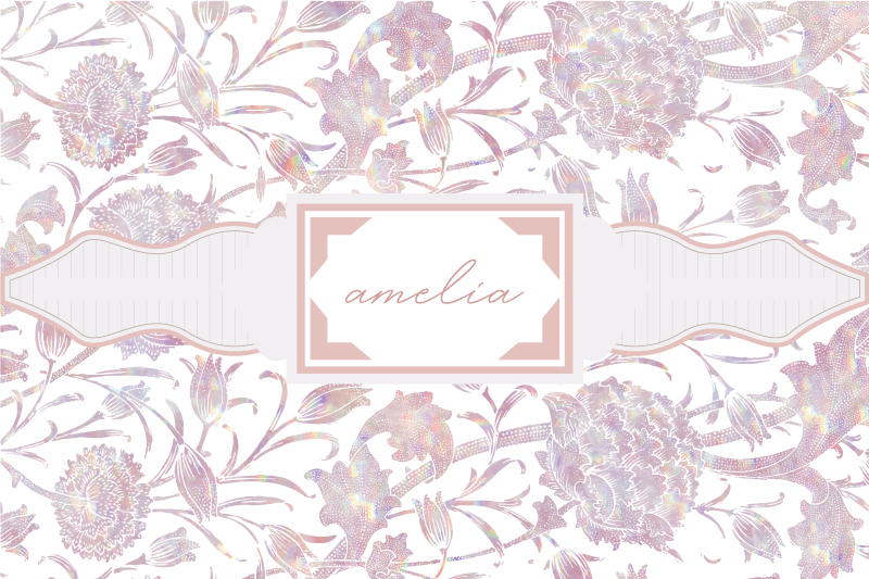 定制蓟个性化餐垫 - TenStickers