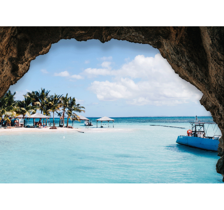 其他景观壁画热带海滨景观 - TenStickers