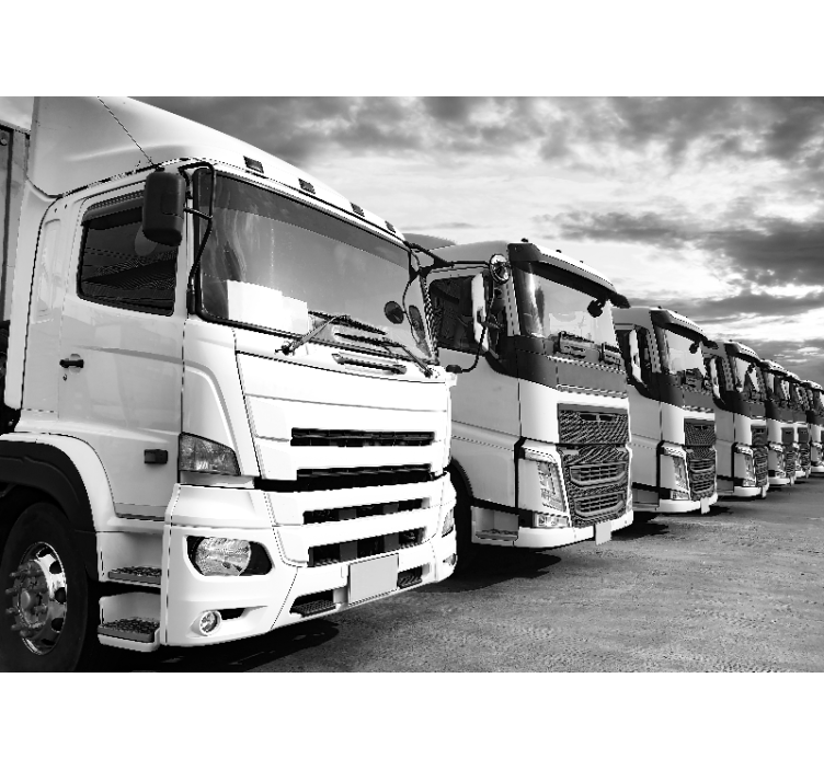 其他车辆壁画卡车阵容 - TenStickers