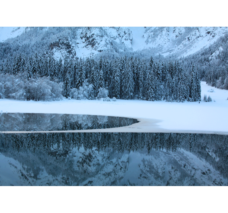 其他景观壁画宁静冬季风景 - TenStickers