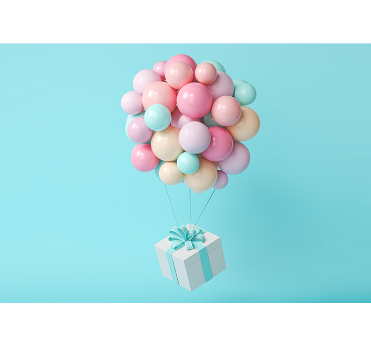 幼儿园的其他壁画气球束 - TenStickers