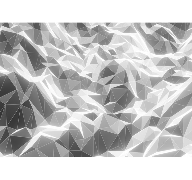 抽象照片墙几何石纹图案 - TenStickers