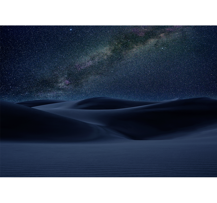 空间照片墙星空夜景 - TenStickers