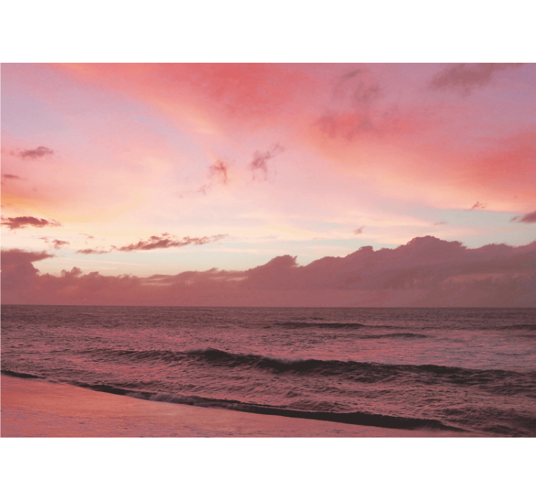 自然照片墙宁静海景展现 - TenStickers