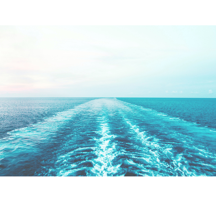 海洋的照片壁画展现海洋地平线美景 - TenStickers