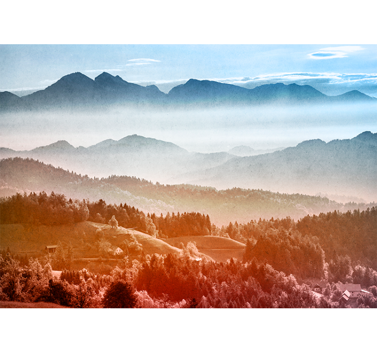 其他景观壁画山野荒原风景 - TenStickers