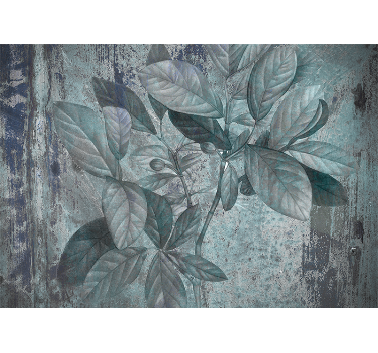 自然照片墙生机盎然的绿芽 - TenStickers