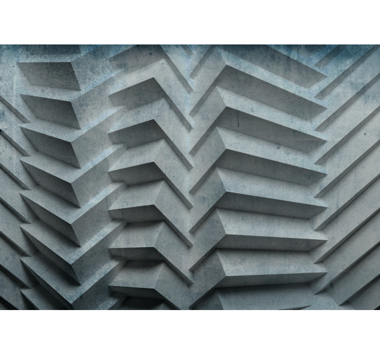 其他具有纹理和图案的壁画几何表面图案 - TenStickers