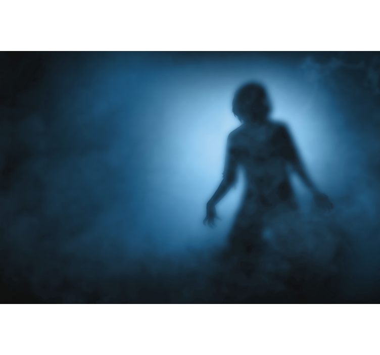 僵尸剪影墙壁画 - TenStickers