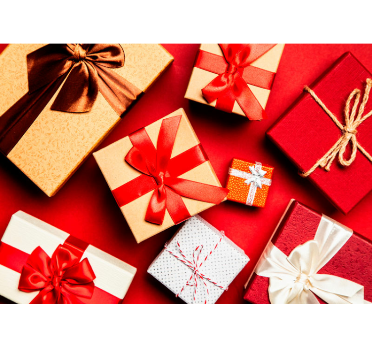 圣诞照片墙 圣诞 节日礼物安排 - TenStickers