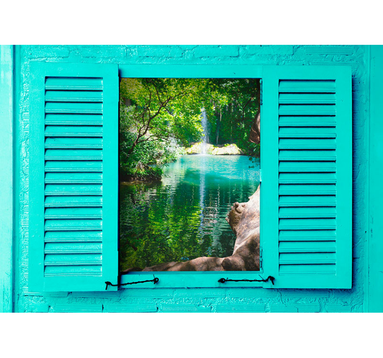 其他景观壁画静谧水景 - TenStickers