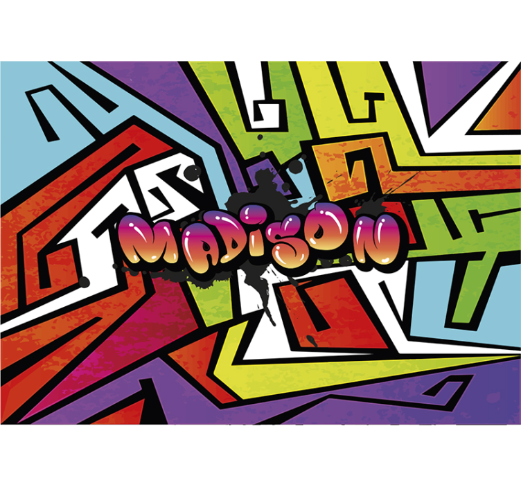 城市艺术照片壁画大胆街头艺术 - TenStickers