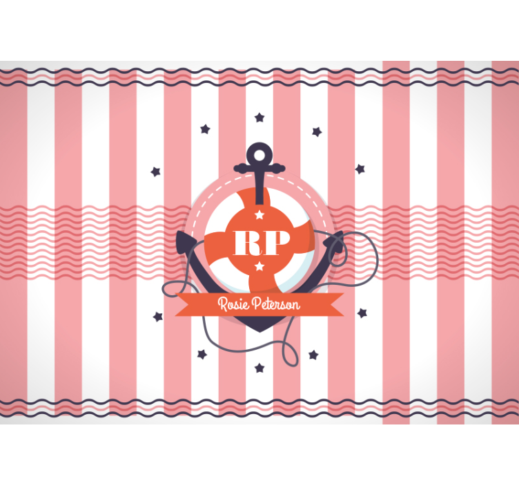 其他可定制的壁画 个性化航海设计 - TenStickers