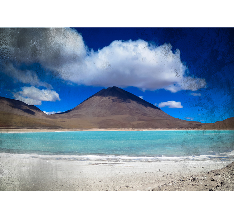 其他景观壁画 高山湖泊视角 - TenStickers