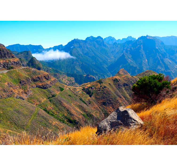 山地照片墙展现壮丽景观 - TenStickers