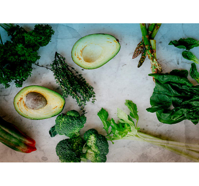 厨房的其他壁画新鲜鳄梨摆设 - TenStickers