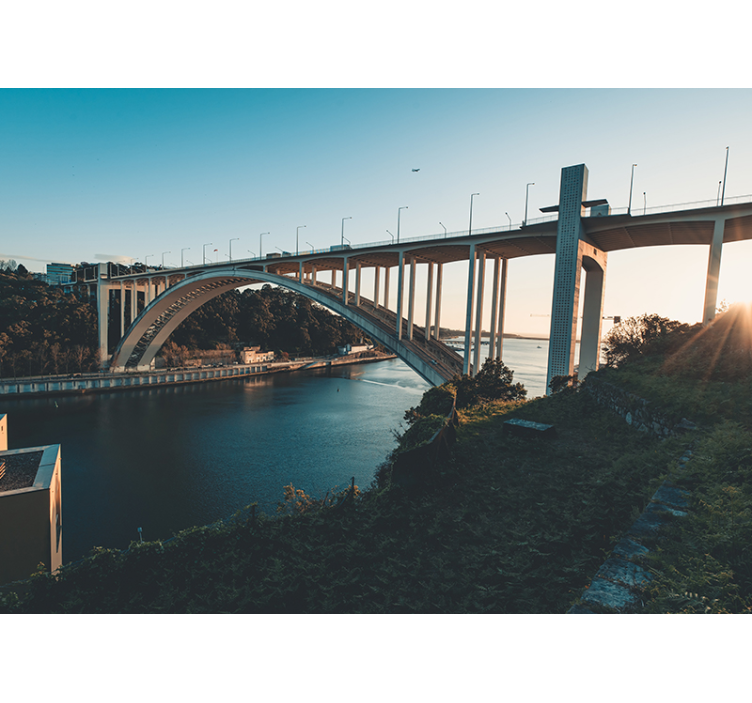 城市和乡村照片墙 建筑桥梁景观 - TenStickers