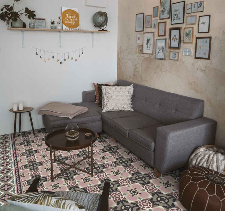 沙色纹理墙壁画 - TenStickers