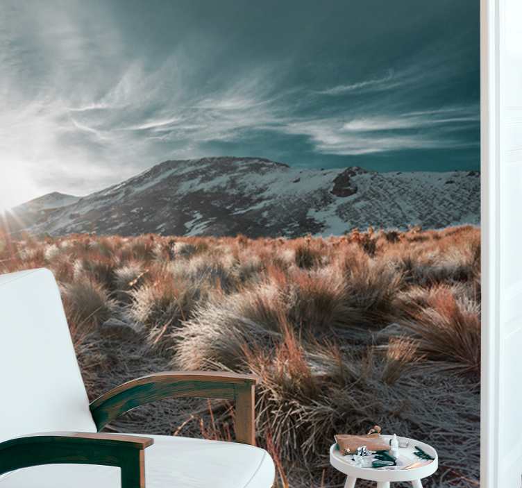 其他景观壁画山间日出风景 - TenStickers