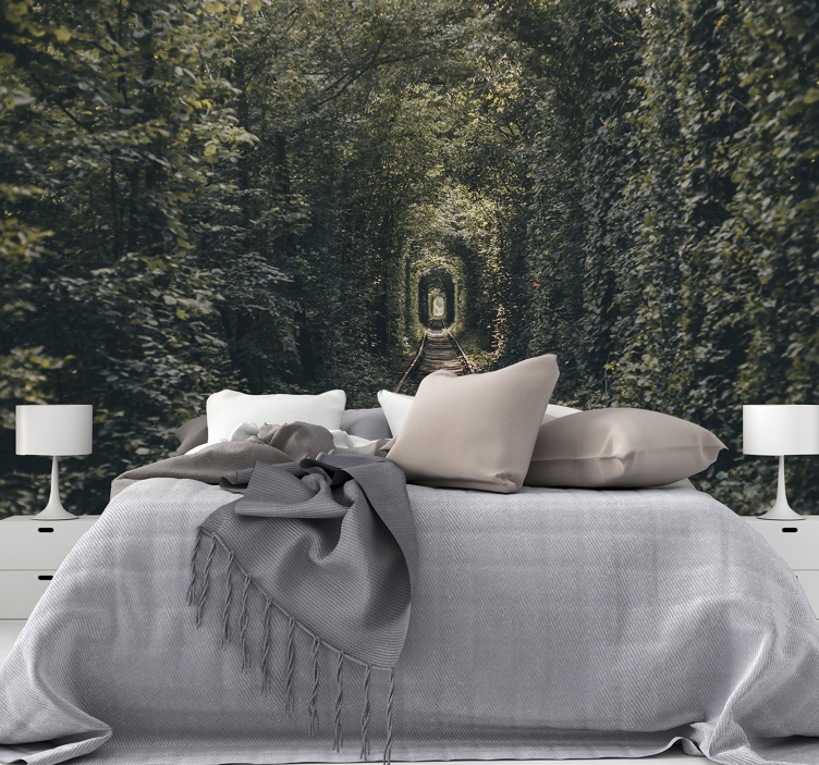 其他景观壁画铁路隧道小径 - TenStickers