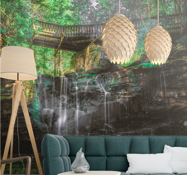 其他景观壁画，风景瀑布景观 - TenStickers