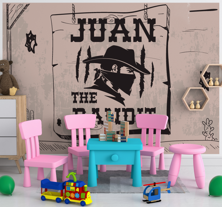 短语照片墙个性化强盗主题 - TenStickers