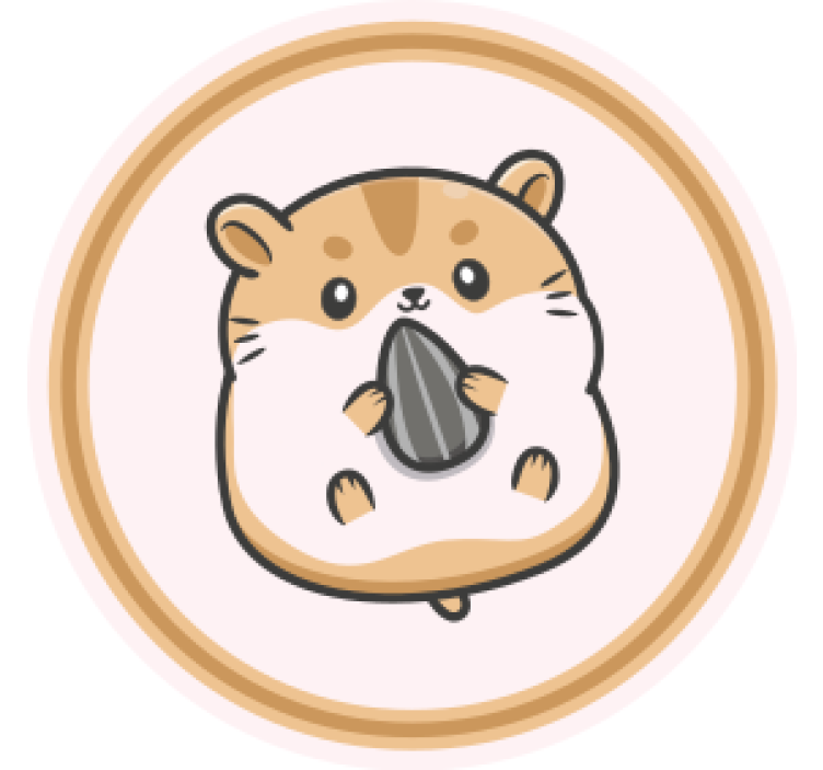 杯垫 怪物 可爱仓鼠握种子 - TenStickers