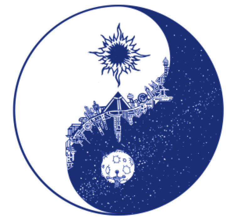 杯垫 啤酒垫 天体宇宙场景 - TenStickers