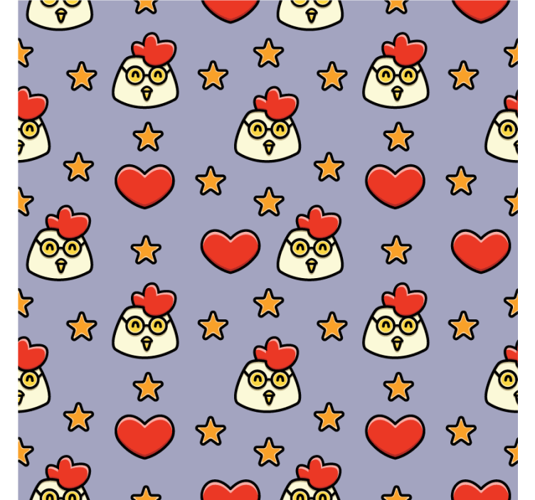 杯垫 怪物 顽皮鸡头 - TenStickers