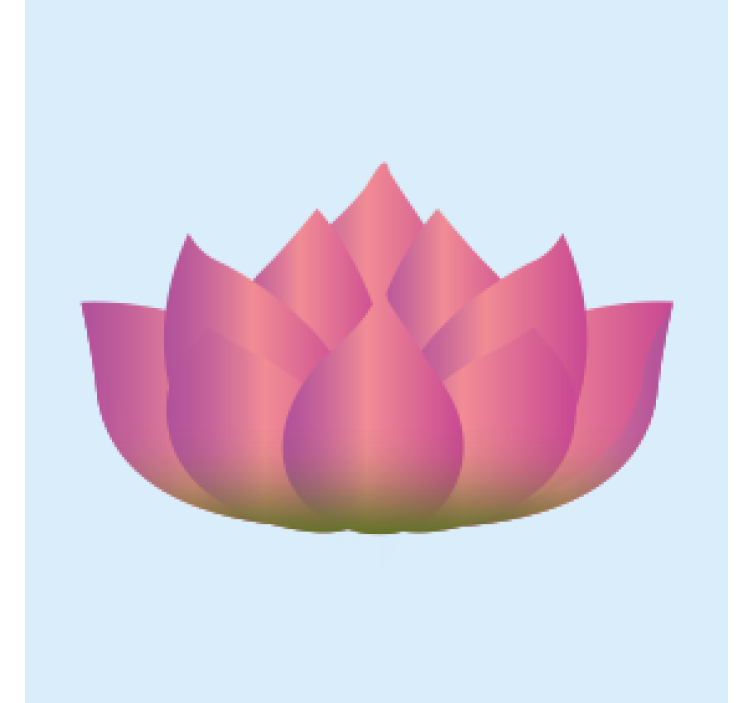 杯垫 怪物 荷花绽放 - TenStickers