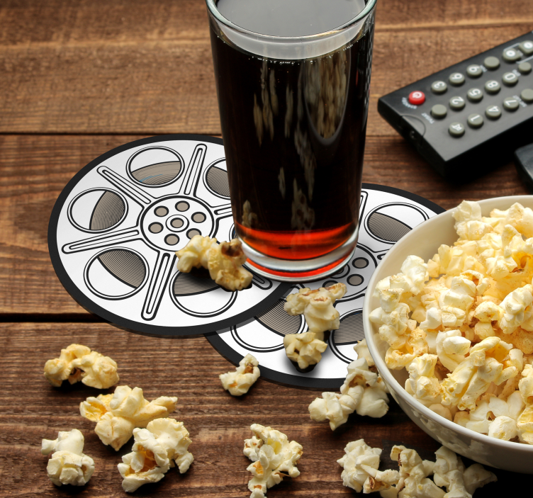 电影院胶卷老式过山车 - TenStickers