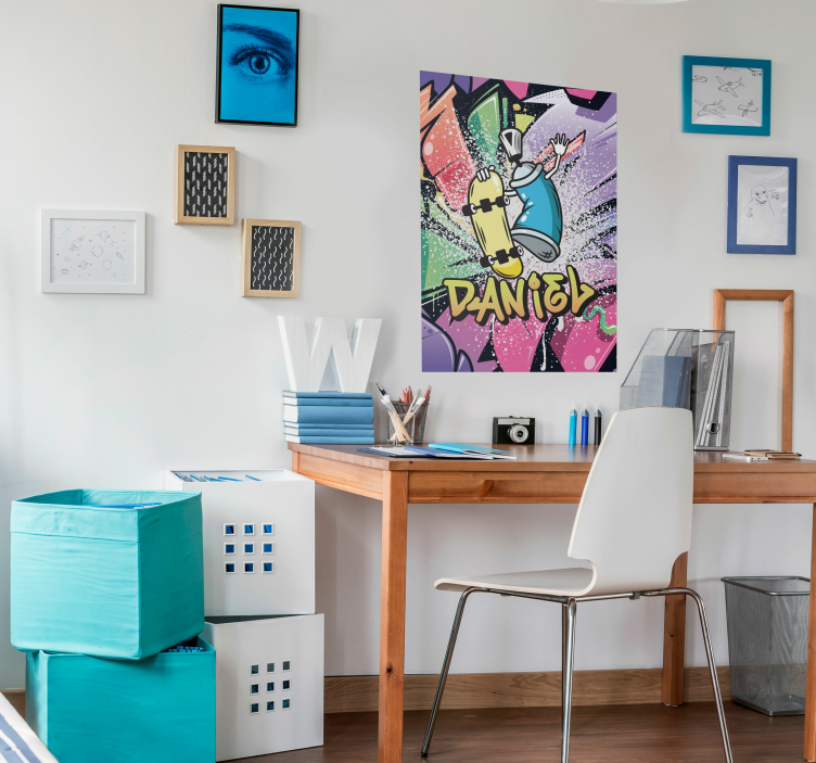 自定义涂鸦海报打印 - TenStickers