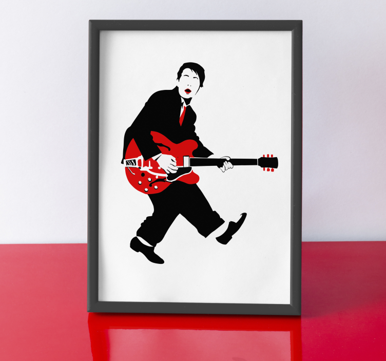 音乐宣传画 回到1955年 - TenStickers