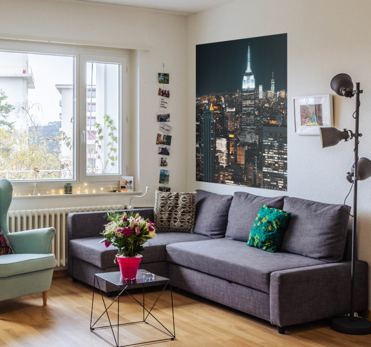 纽约市夜间邮报 - TenStickers