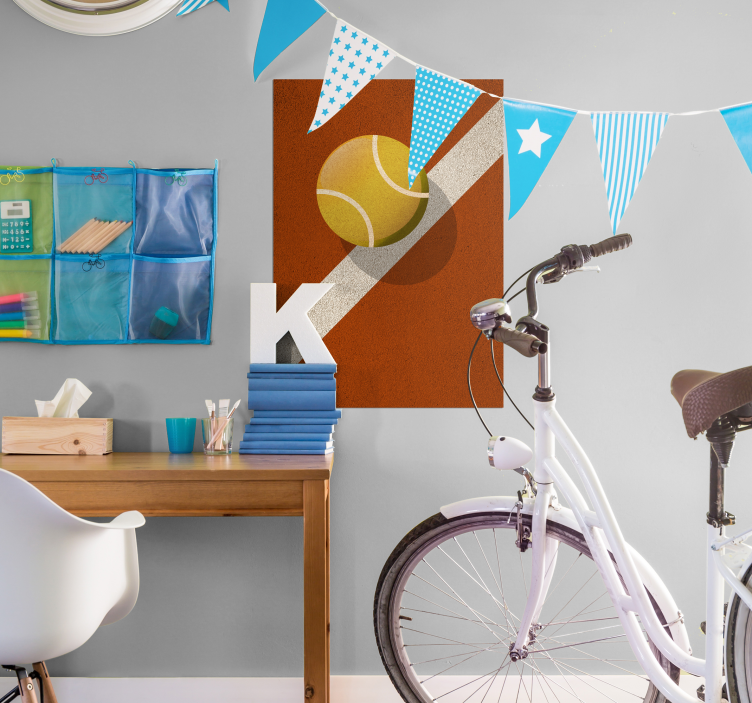 网球设计海报 - TenStickers