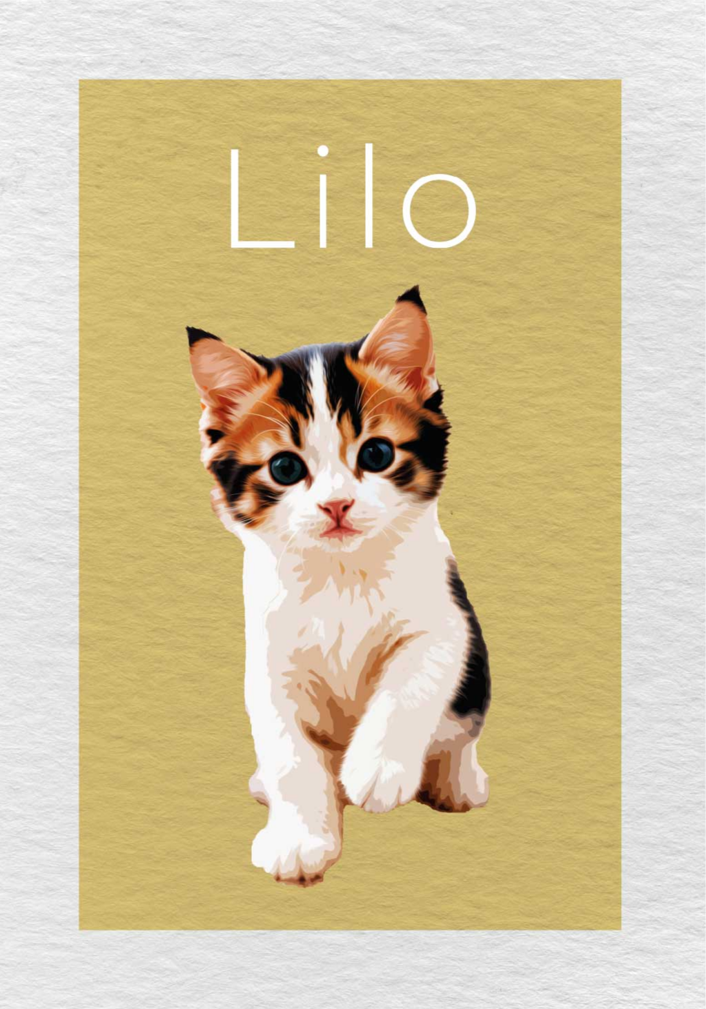 其他动物海报 个性化绘制效果 - TenStickers