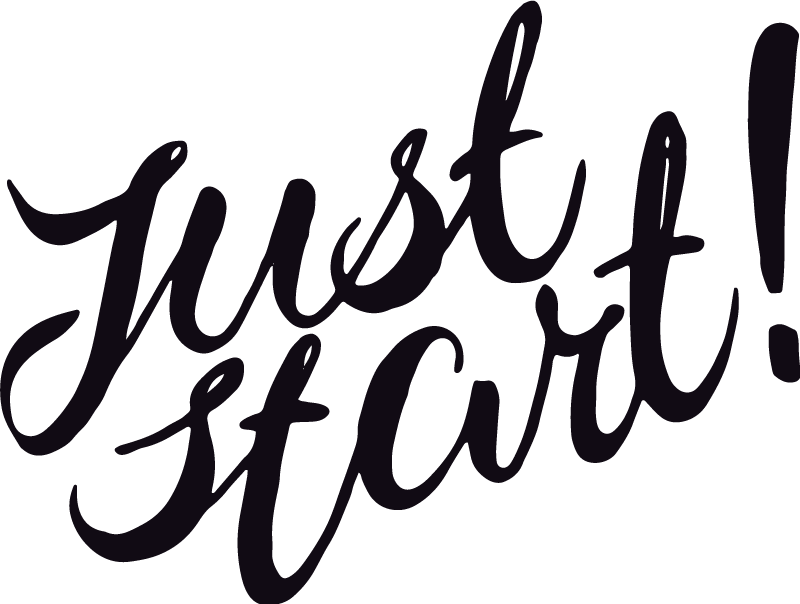 办公室宣传画，尽情开始 - TenStickers