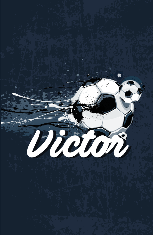 儿童房的海报，原创设计带名字 - TenStickers