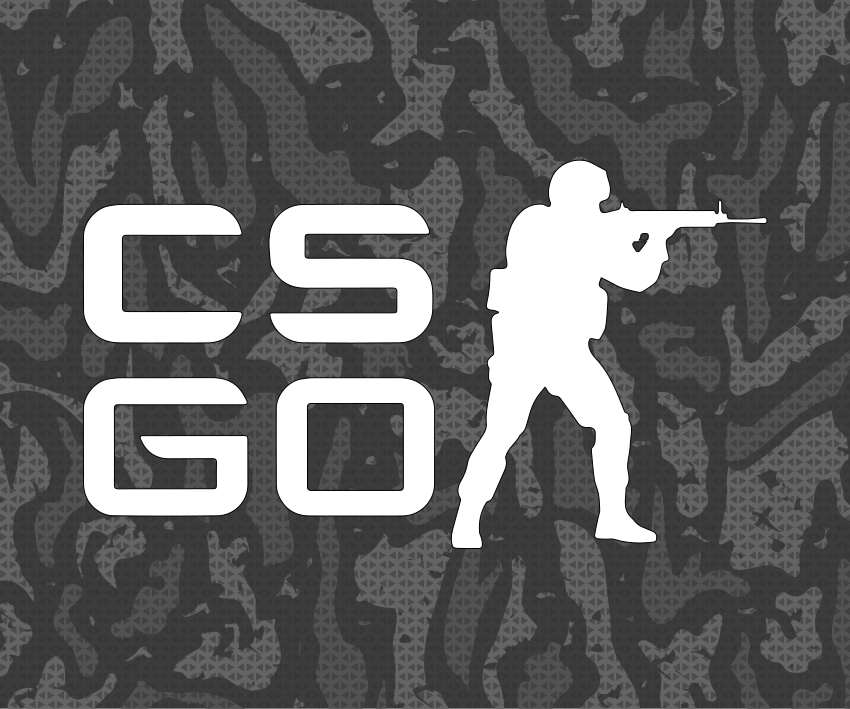 视频游戏海报适合cs:go设计 - TenStickers