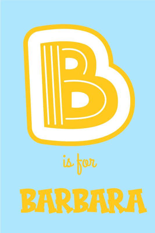 青少年卧室的宣传画字母个性化装饰 - TenStickers