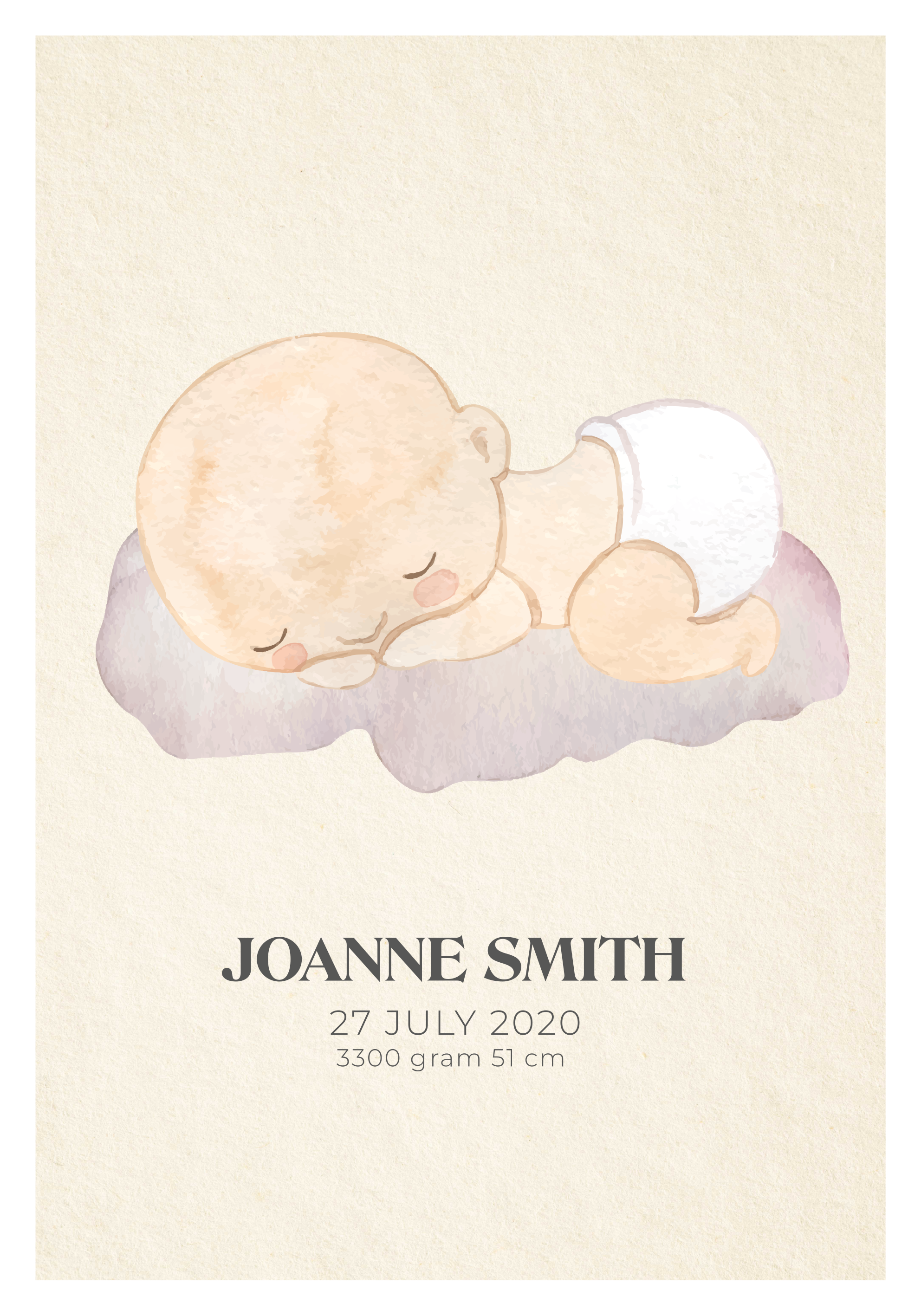 儿童房的海报传递新生的爱 - TenStickers