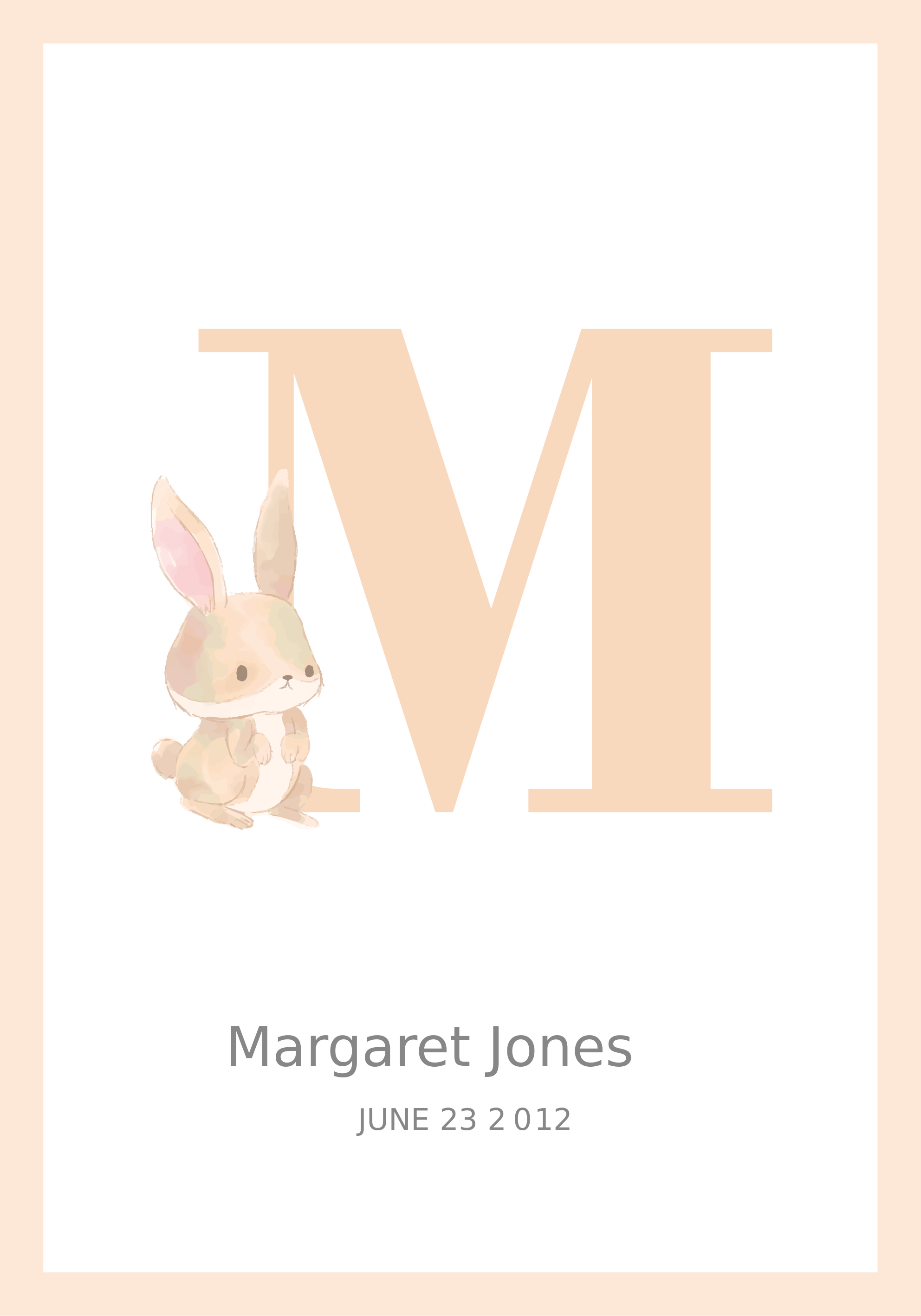 定制初始定制海报 - TenStickers