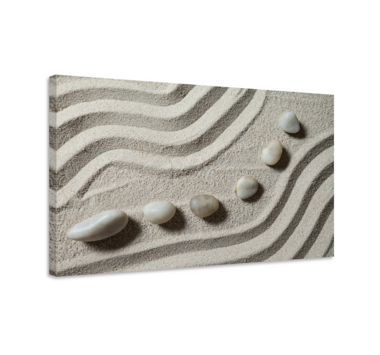 冥想禅帆布墙艺术 - TenStickers