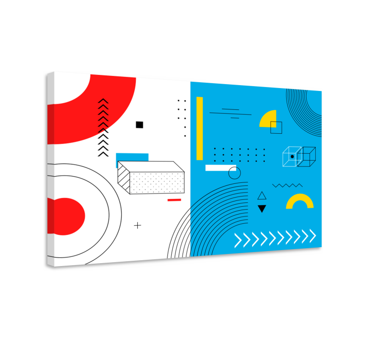 盲人几何：几何图形组合 - TenStickers