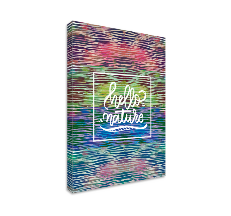 盲人引甼，您好自然 - TenStickers