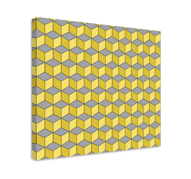 Pantone正方形3d画布打印 - TenStickers