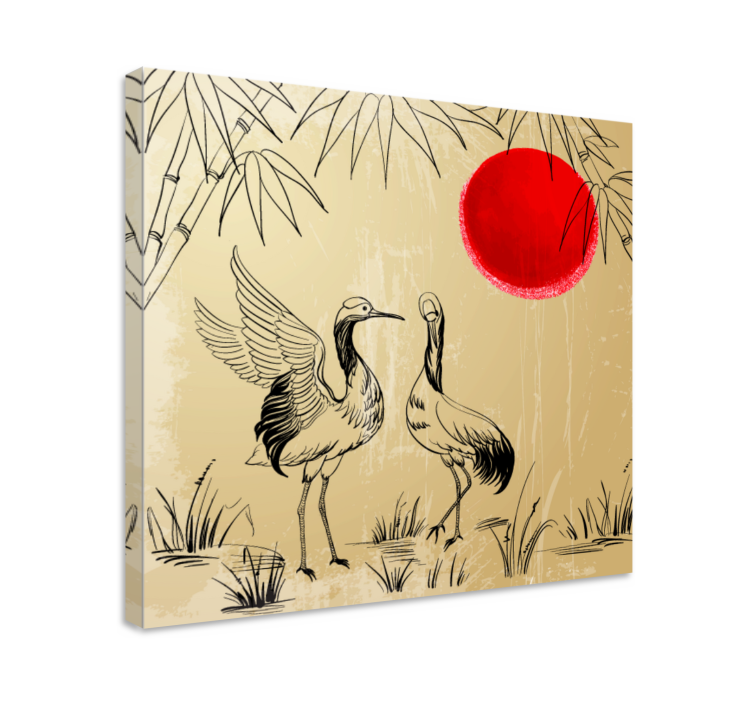 盲人曼陀罗：鹤与太阳 - TenStickers