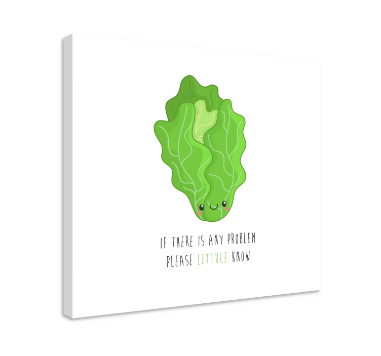 盲人水果快乐生菜角色 - TenStickers